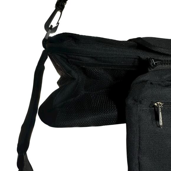 Vorspack Black Baby Stroller Organizer Detachable Bag w/ Bottle Cup Phone Holder - Picture 3 of 9